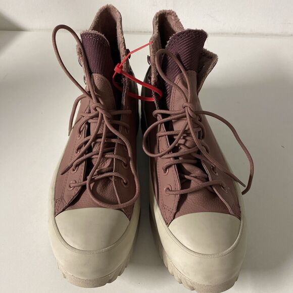 NWOB Converse Pink Chuck Taylor All Star Lugged 2.0 Sneaker High Top W11.5/M 9.5 - Picture 3 of 9